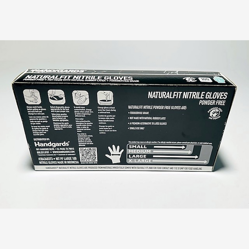 Nitrile Gloves - Large (Box of 100)