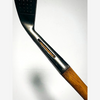 Second slotted hosel view of the MacGregor Bobbie hickory golf iron