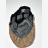 Classic Flat Cap — Brown Weave Pro Shop Hat
