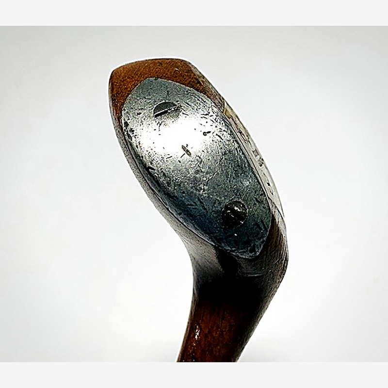 MacGregor Master pewter back-weight, hickory golf