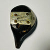Spalding & Bros Duncan fancy face driver head, left-handed, vintage hickory golf club builder head