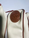 Coach Vintage Leather Headcover Set by Daiwa | Hickory Golf 1, 3 & Blank
