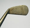 MacGregor Radite mashie hickory golf iron face with scored lines