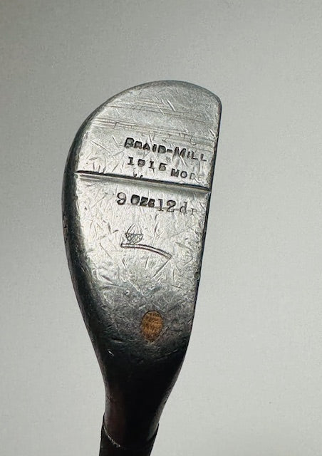 Standard Golf Co. Mills Braid Mills 1915 Putter