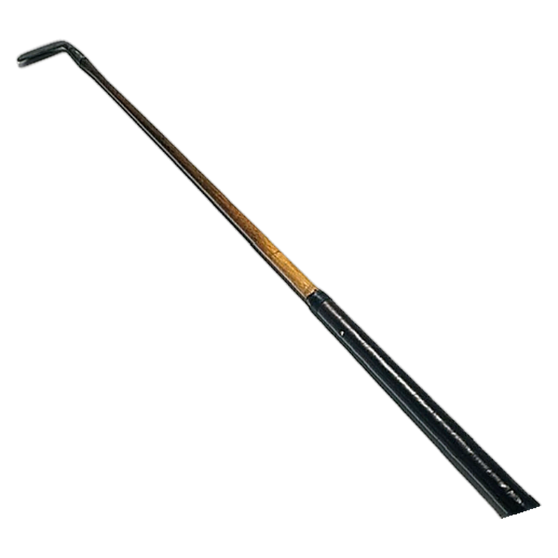 Tom Stewart Special Smooth Face Iron hickory golf club, full view