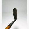 D. Anderson & Sons Wellington Mashie – vintage hickory golf iron, toe view