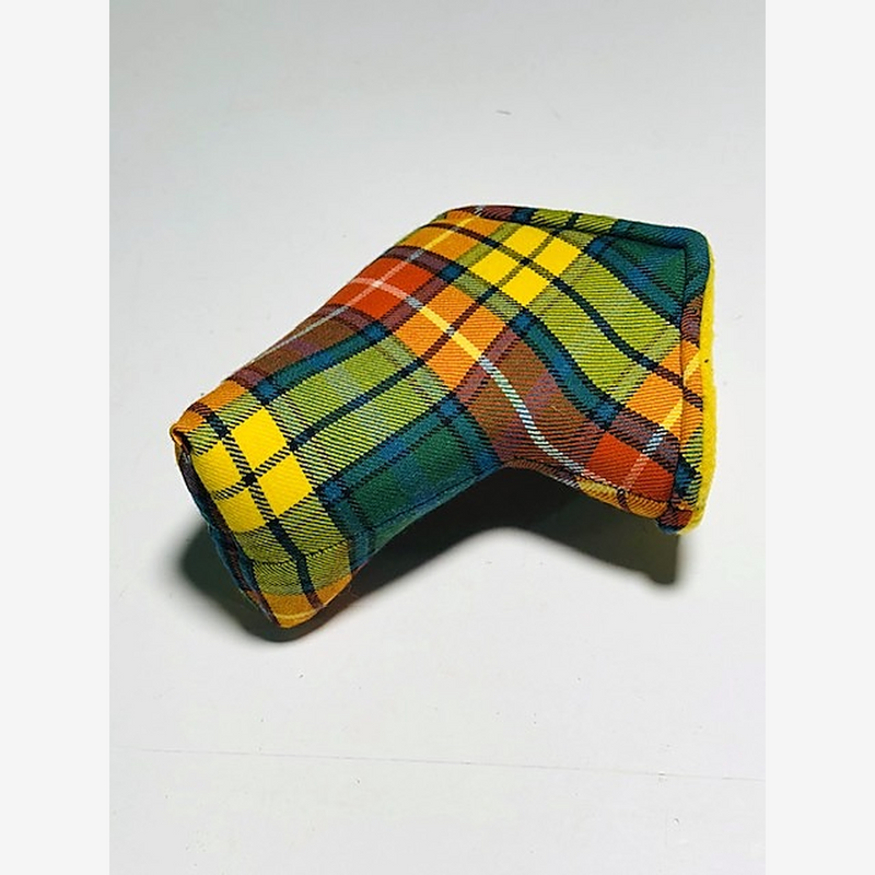 Seamus Golf Plaid Blade Putter Cover — hickory golf, view 4