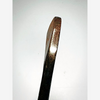D. & W. Auchterlonie St Andrews Smooth-Face Iron – vintage hickory golf iron, toe view