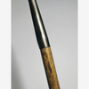 W Gibson driving iron hickory golf, hosel and shaft repair detail