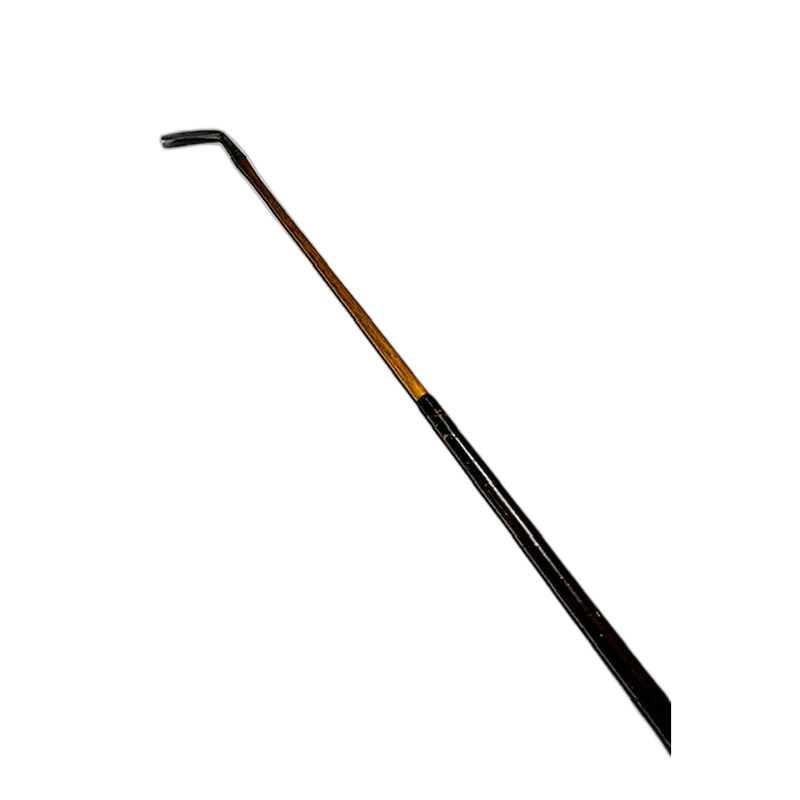 Willie Fernie Troon smooth face hickory golf iron, full club view