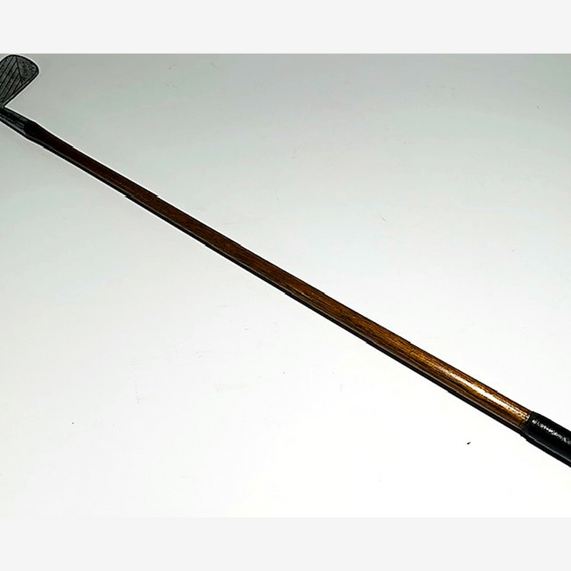Kroydon Banner hickory golf mid-iron full club on original hickory shaft