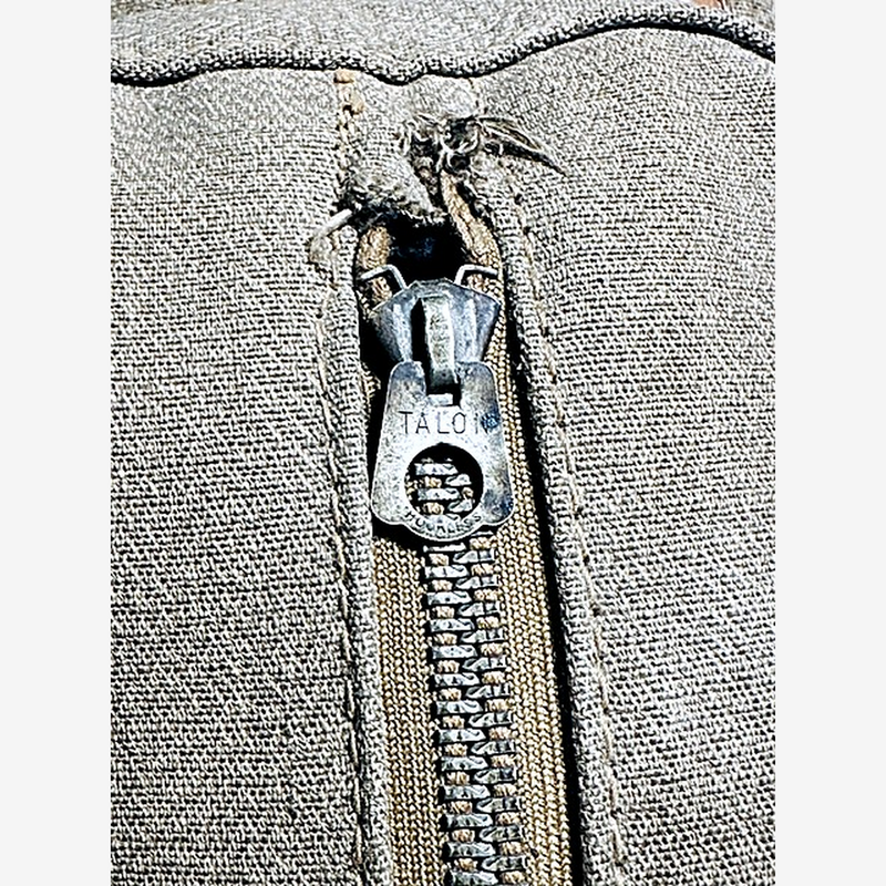 Tufhorse canvas hickory golf bag, padlock detail