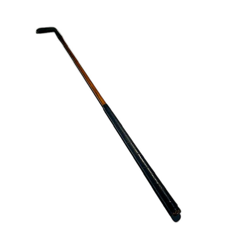 George Nicoll Ed Dudley Special driving iron hickory golf, full-length view