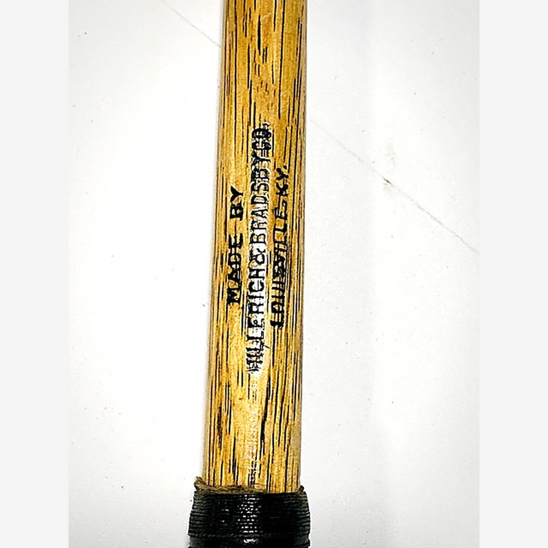 Par X driver shaft maker stamp, hickory golf