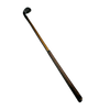 Carnoustie deep-groove mashie niblick hickory golf iron, full-length view