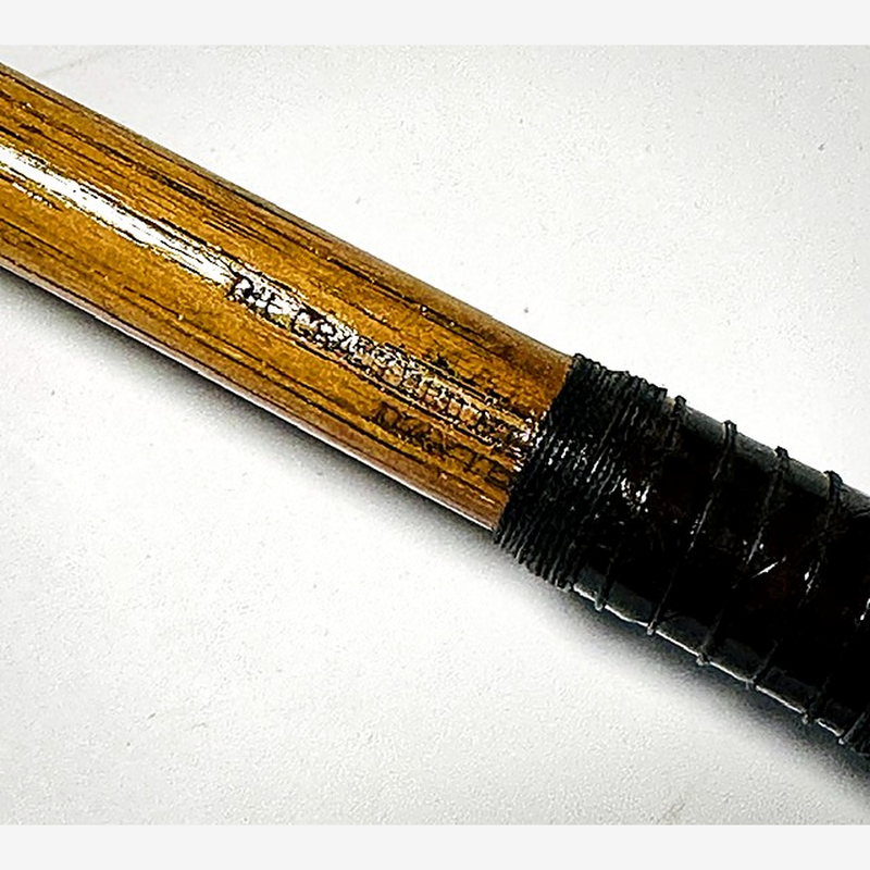 MacGregor Master shaft stamp and whipping, hickory golf