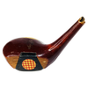Related 4250 Model Fancy Face Driver Head, vintage hickory golf club builder head, profile and face