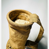 Vintage canvas slouch golf bag hickory golf detail