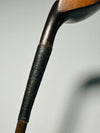 B. Sayers splice-neck driver, vintage hickory golf collector wood
