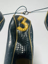 Vintage Alligator-Pattern Headcover Set (1, 3, 5) | Hickory Golf