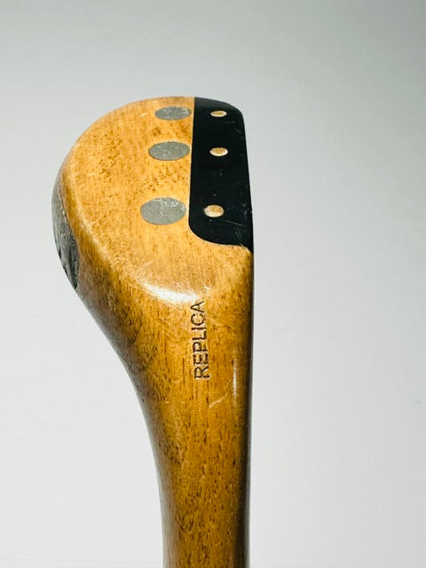 Tom Morris replica putter, St Andrews 1885 model, hickory golf putter