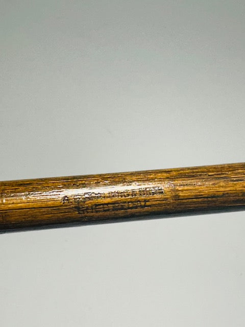 Spalding Gold Medal mashie hickory golf original hickory shaft stamp