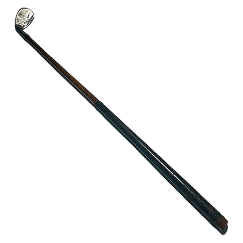 A. Foreman Special niblick hickory golf iron full club view