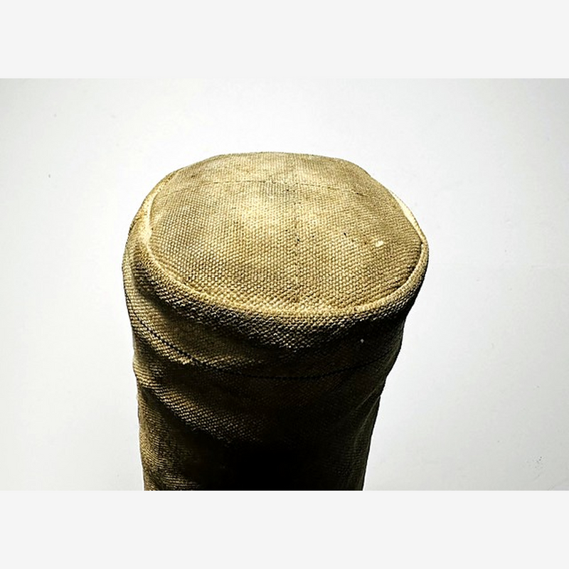 Vintage canvas slouch golf bag hickory golf detail
