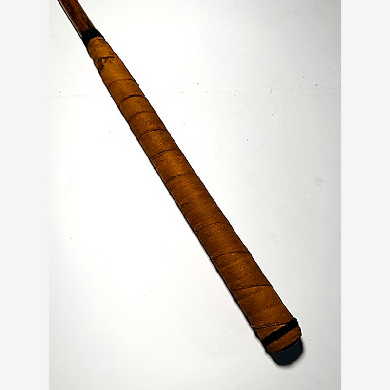 Tom Stewart iron leather wrap grip, hickory golf club