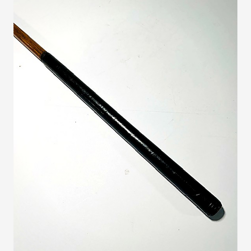 Kroydon Banner hickory golf mid-iron original grip detail