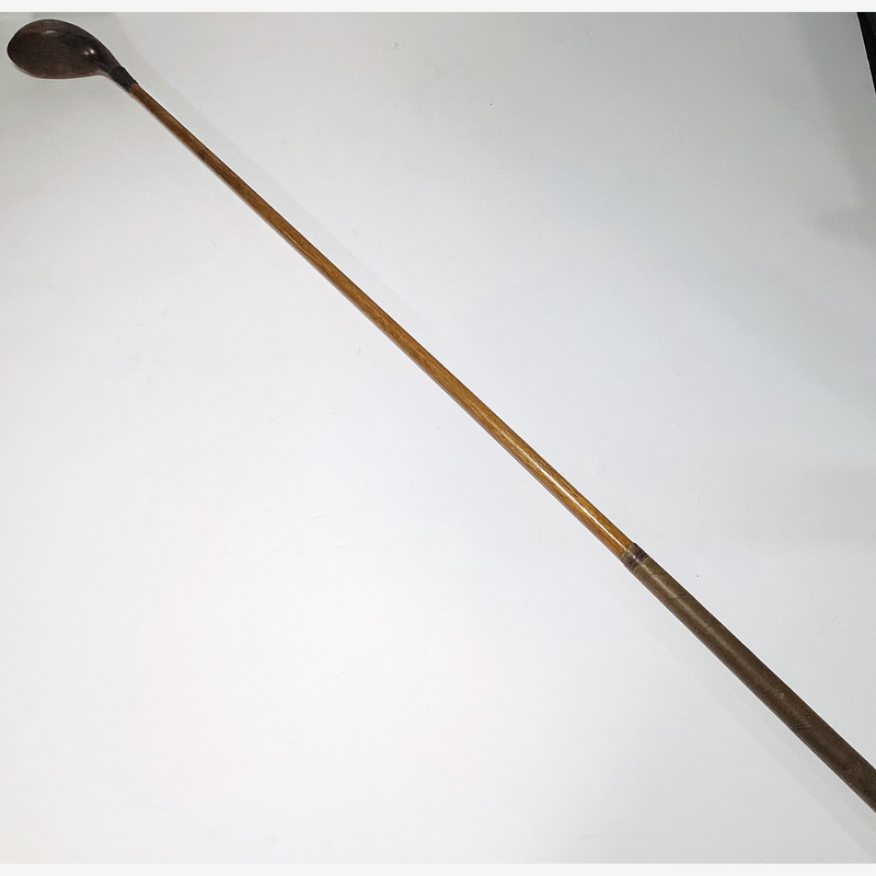 Harry C. Lee & Co. Wood, vintage hickory golf club, detail view 4