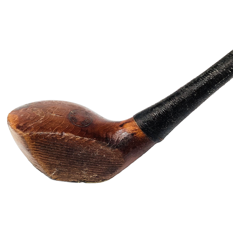 Mid City Chicago Wood, vintage hickory golf club, hero view