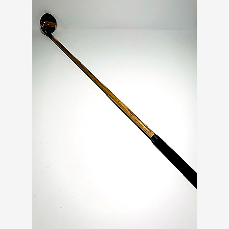 Lo Skore hickory driver full profile, hickory golf