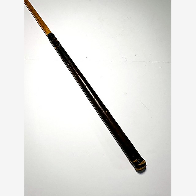 Willie Fernie iron grip and hickory shaft, vintage golf