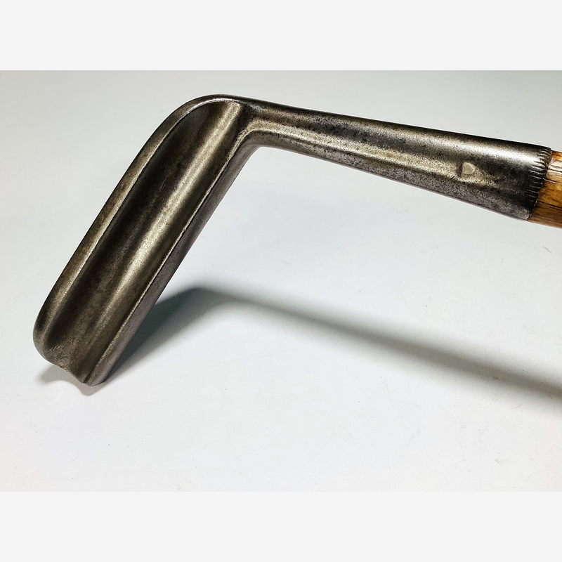 Spalding Bros. HB Blade Putter, vintage hickory golf club, detail view 4