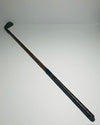 MacGregor Radite mashie hickory golf iron, full club with hickory shaft and leather grip