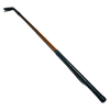 A. Patrick Leven ladies niblick, full length view of the vintage hickory golf club with dark wrap grip