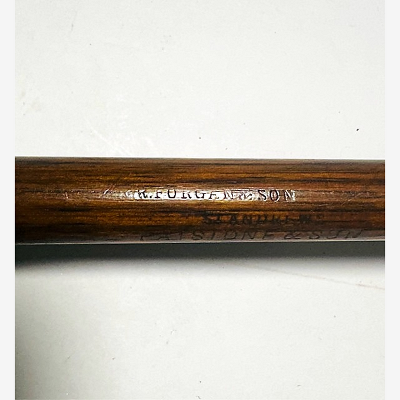 R. Forgan & Son Smooth Face Niblick — hickory golf, view 3