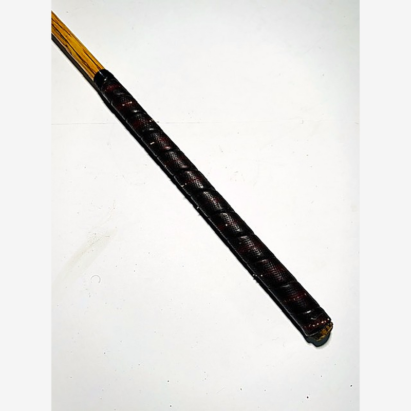 Mills Ray model putter hickory golf oxblood leather wrap grip