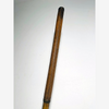 W Gibson driving iron hickory golf, full hickory shaft view