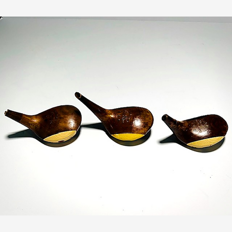 Burr-Key-Bilt Andy Robertson wood head hickory golf detail