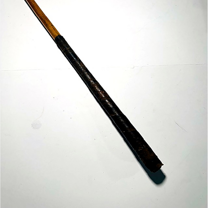 Schenectady hickory golf putter, shaft and grip