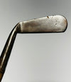 Offset hosel profile of the Gibson hickory blade putter