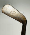 Edge profile of a smooth-face gutty-era hickory iron