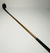B. Sayers splice-neck driver, vintage hickory golf collector wood
