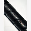 Folsom's Special Offset Putter – vintage hickory golf putter, tooled leather grip detail