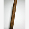 W Gibson driving iron hickory golf, Bussey style laced leather grip