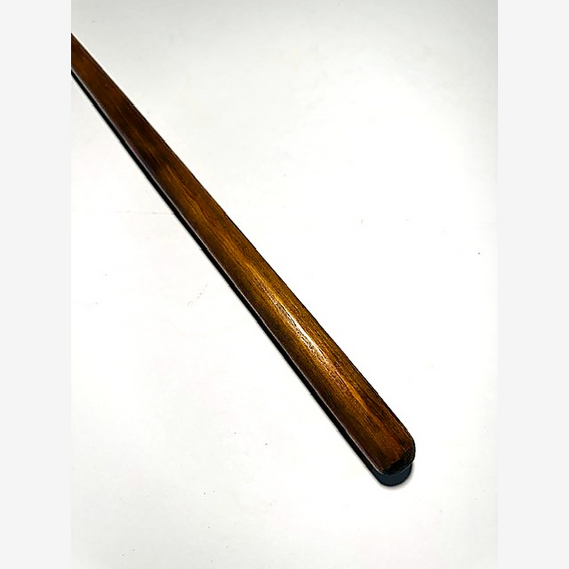 Hickory shaft closeup on vintage alignment training putter