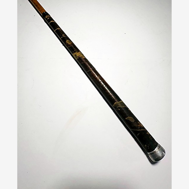 Hillerich & Bradsby 10M mallet putter, vintage hickory golf, detail view 6