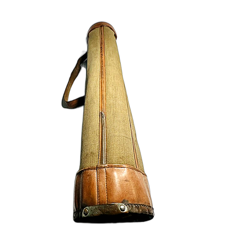 Tufhorse canvas vintage hickory golf bag, full view